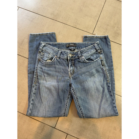 Silver Jeans Denim - Silver Denim Jeans Women’s Size 28 Suki Mid Super Skinny Medium Wash Denim